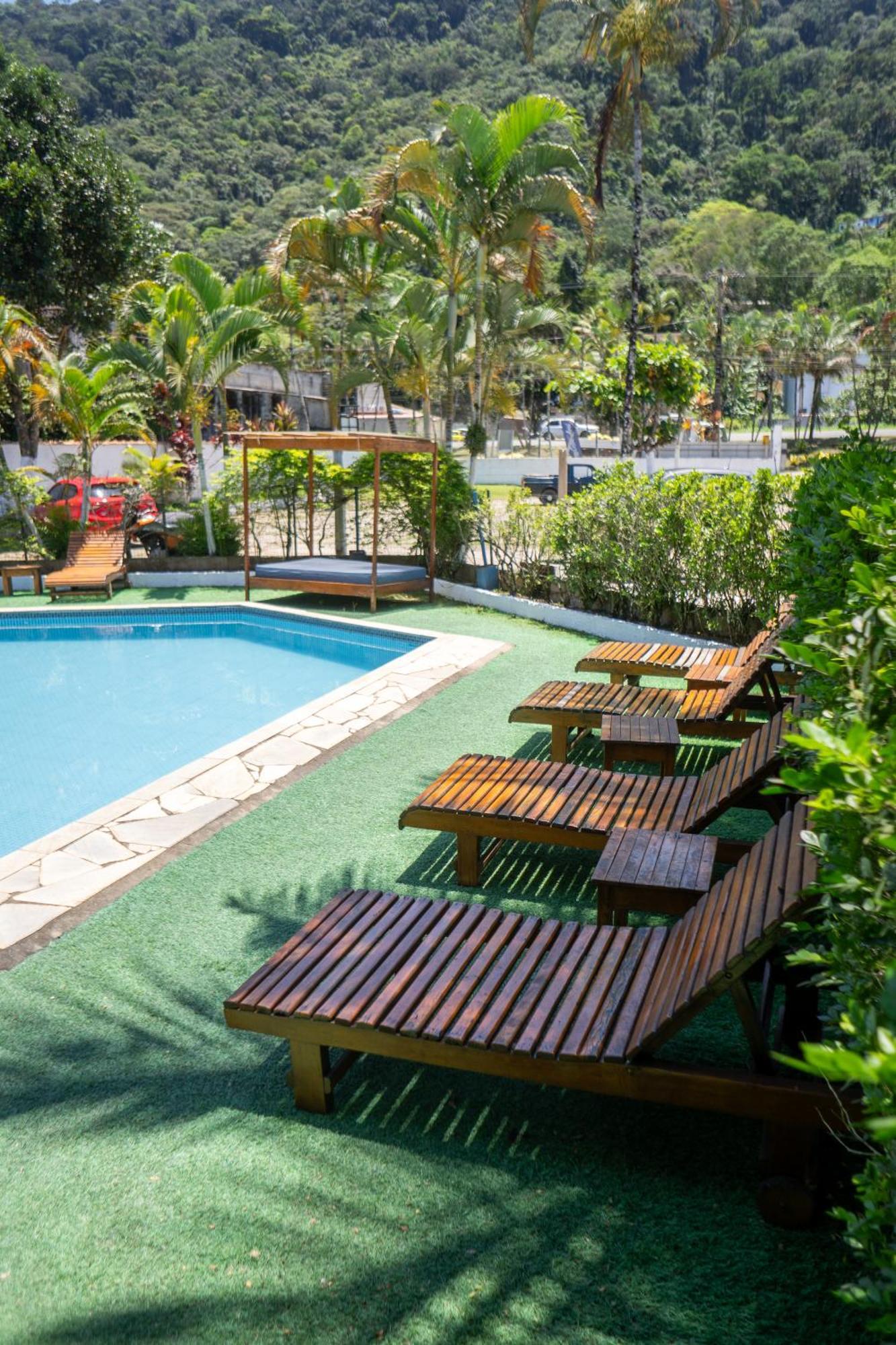 Mova - Hotel Costa Azul Ubatuba Exteriör bild